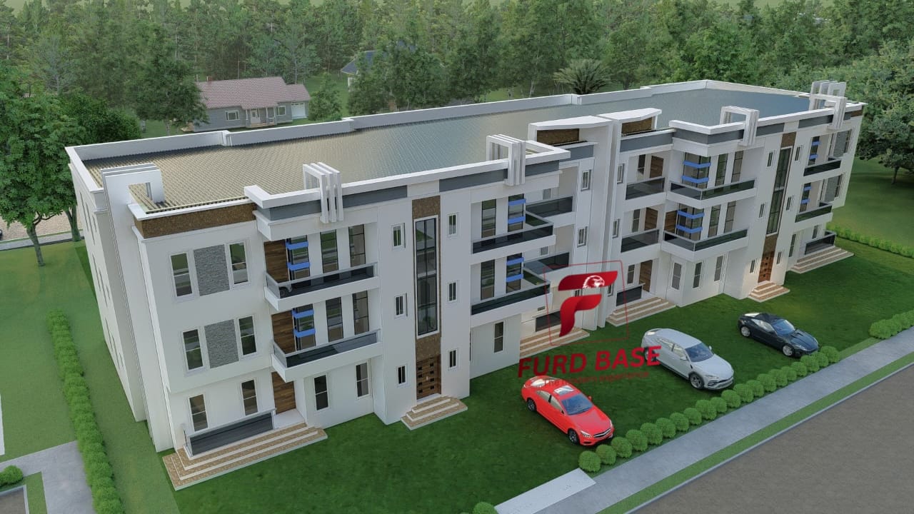 A twelve-unit three-bedroom apartment complex — view 2